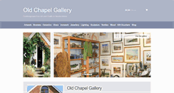 Desktop Screenshot of oldchapelgallery.co.uk
